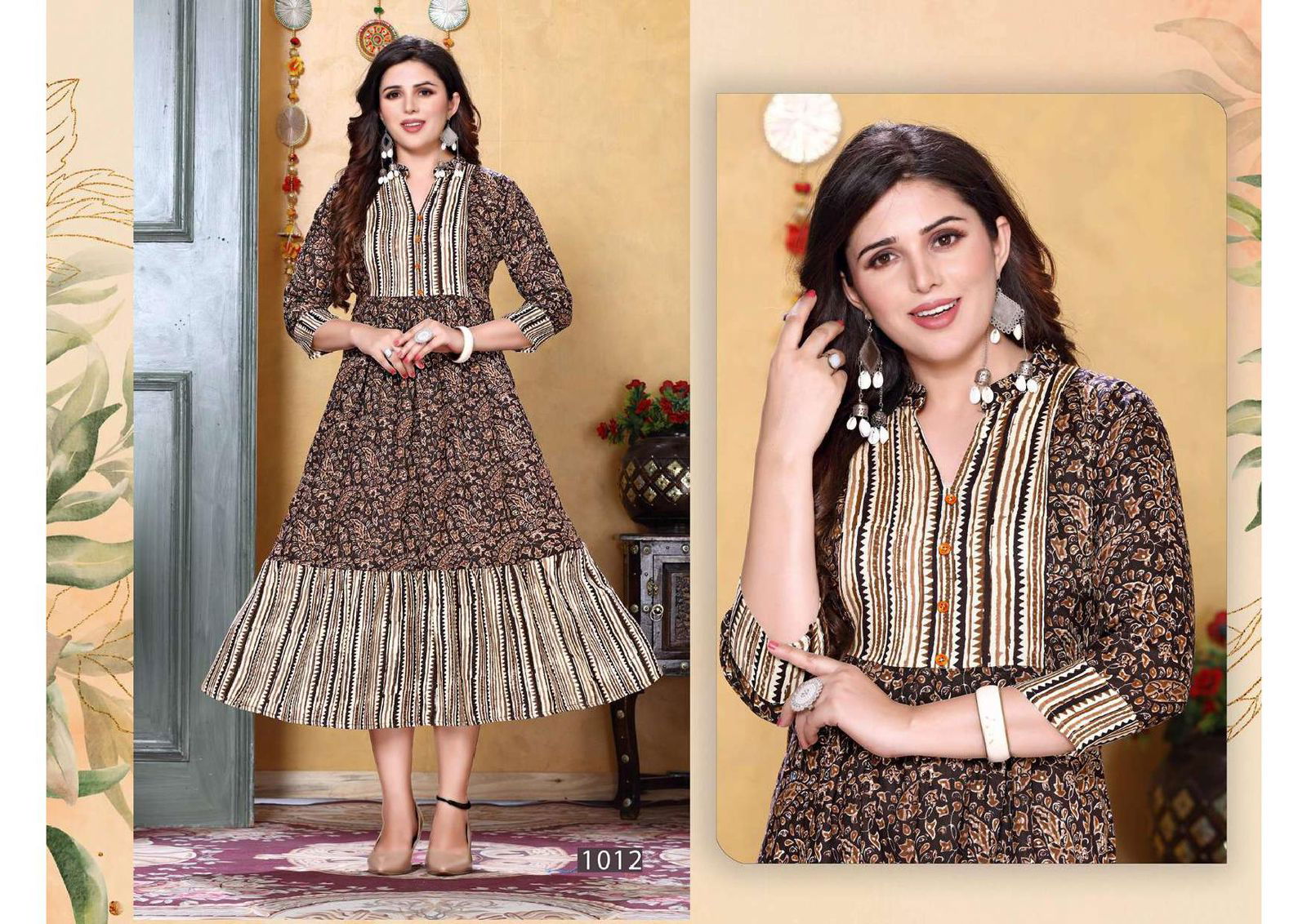 Violily Just For You 1 Jaipuri Style Printed Kurtis Catalog
